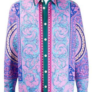 Versace Le Pop Classique print shirt